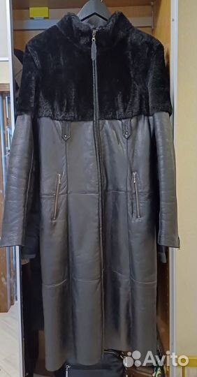 Дубленка натуральная женская 46 48