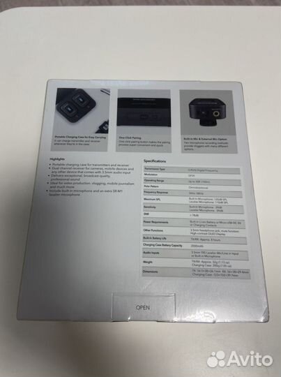 Петличная радиосистема Saramonic blink500 PRO B1