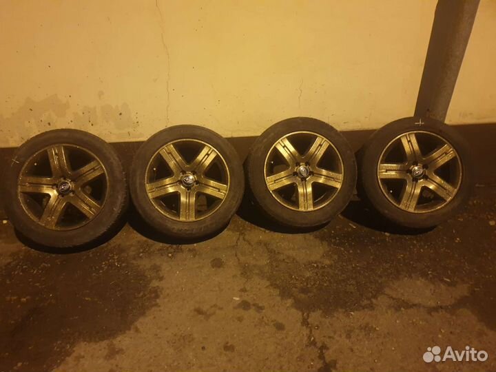 Литые диски r17 5x100 бу