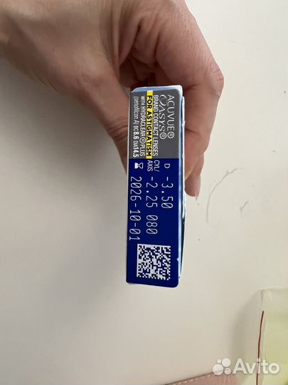 Линзы контактные acuvue oasys for astigmatism