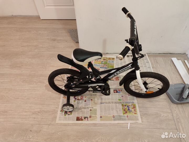Велосипед детский 16 дюймов б/у