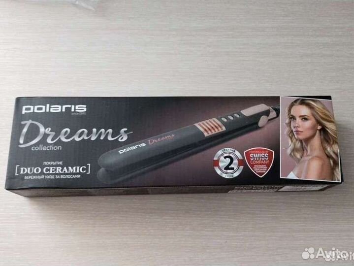 Выпрямитель для волос новый.Polaris