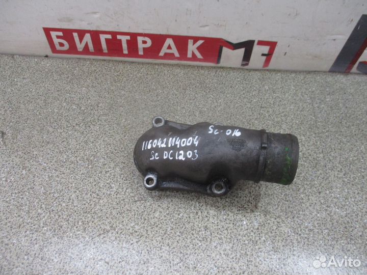 Корпус термостата двигателя DC12 Scania P, R, G