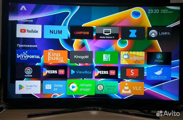 TV приставка YouTube работает,smart TV