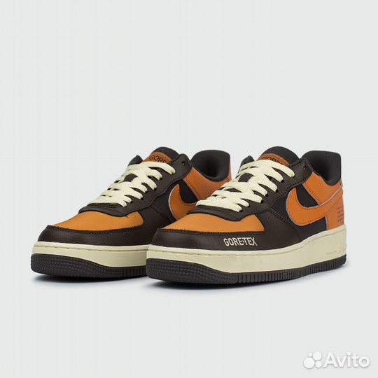 Nike Air Force 1 Low Gore-tex Brown / Orange