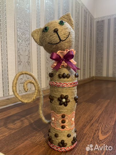 Интерьерный декоративный кот