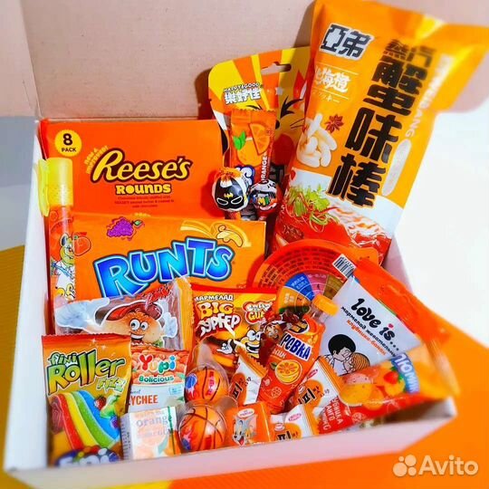 Подарок для мальчика, девочки. Азиатские сладости
