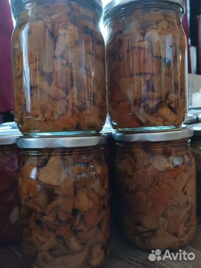 Грибы маринованные, солёные и сушёные