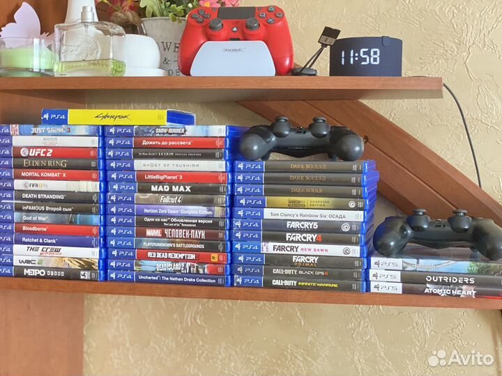 Диски на sony playstation 4