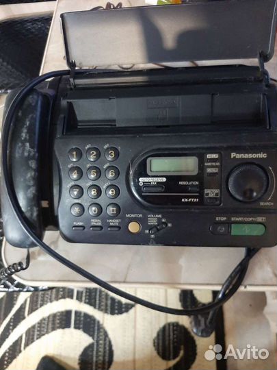Факс panasonic телефон