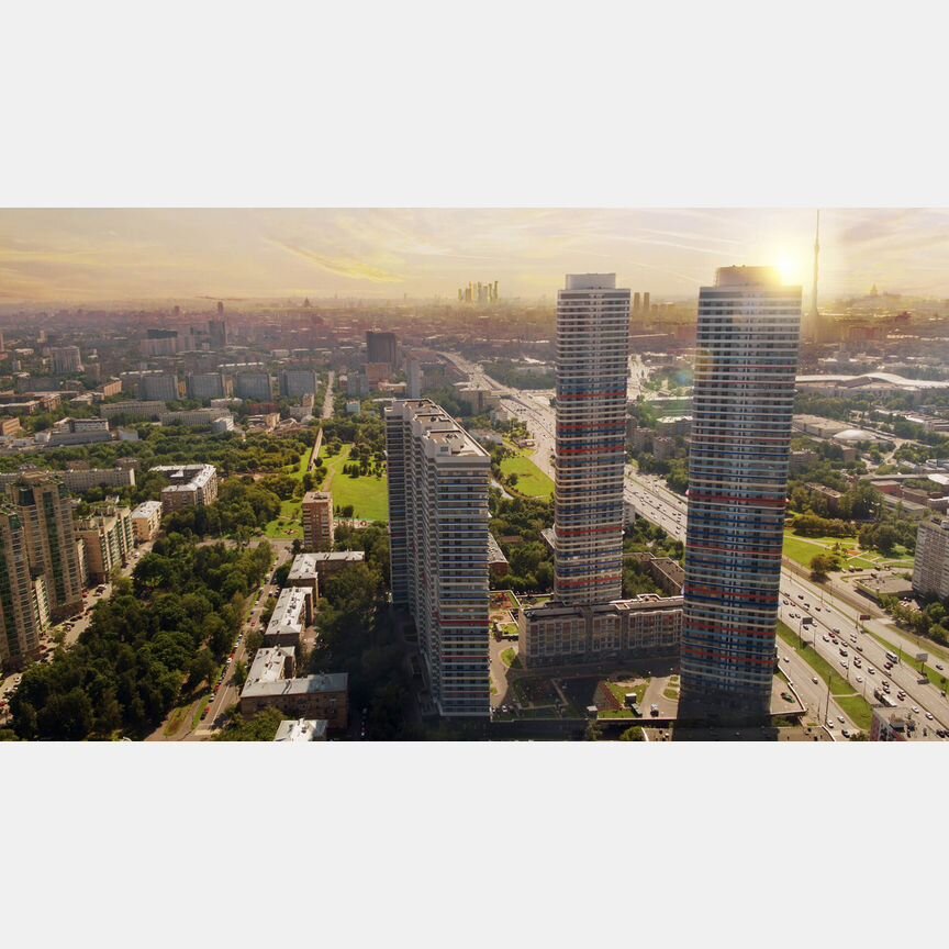 3-к. квартира, 144 м², 35/58 эт.