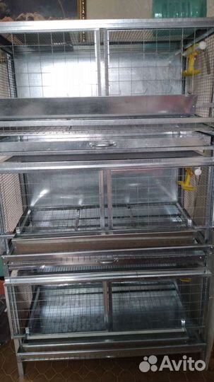 3х ярусная клетка для цыплят или курей