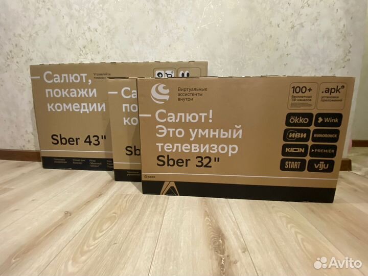 Телевизор Sber Смарт тв 32 43 50 55