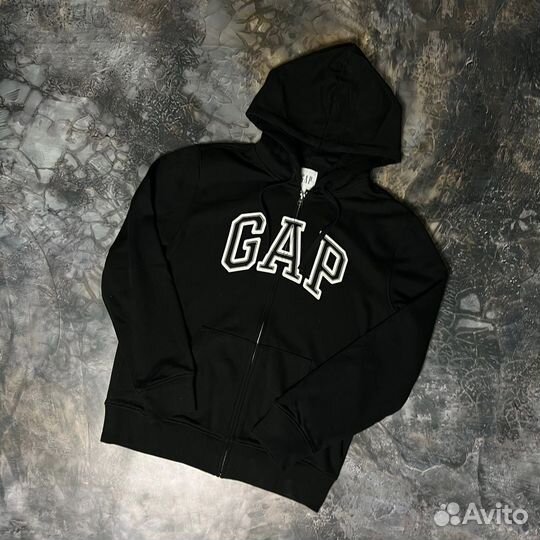 Зип худи GAP черная