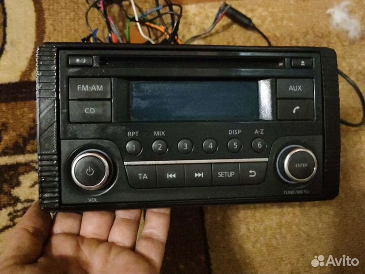 Рамка магнитолы x-trail t31 на УАЗ Patriot и други