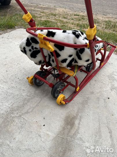 Санки на колесах