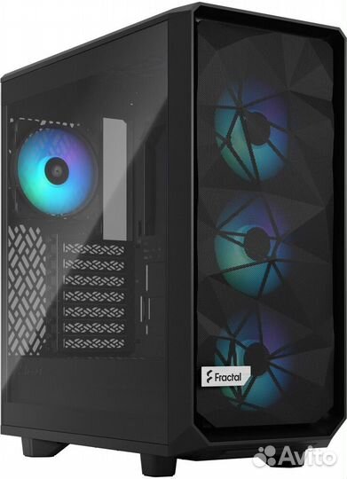 Fractal Design Meshify 2 Compact Lite RGB Black TG