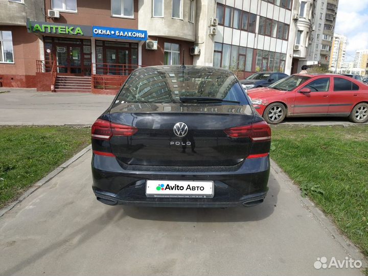 Volkswagen Polo 1.6 AT, 2021, 32 000 км