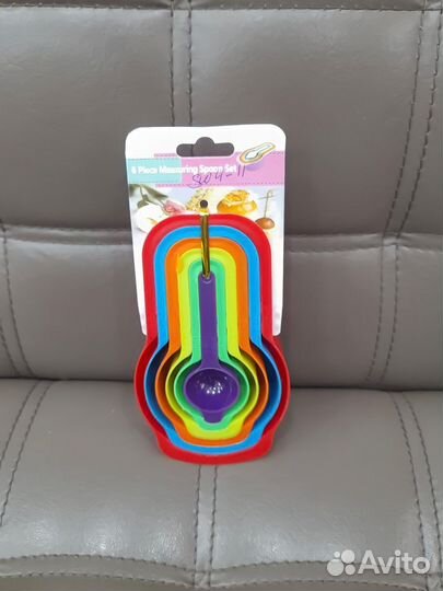 Набор мерных ложек для кухни 6шт / Оптом