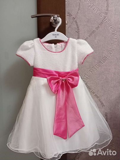 Платье для девочки рост 86