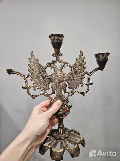 2 Подсвечника СССР с орлом