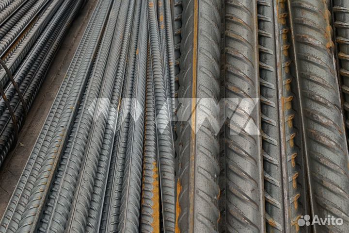 Арматура рифленая А500С 25Г2С 35Г2С для бетона