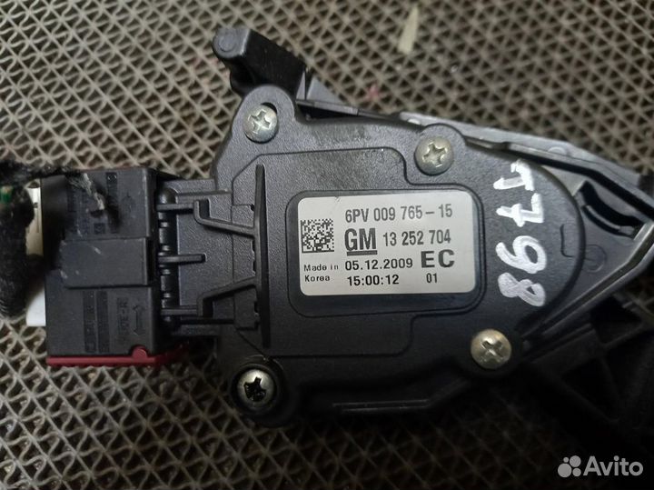 Педаль газа chevrolet cruze J305