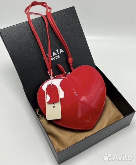 Сумка сердце alaia