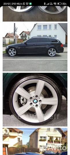 Литые диски r17 5x120 72.6 bmw e90 e92