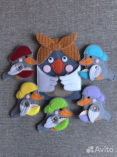 Игрушки из фетра