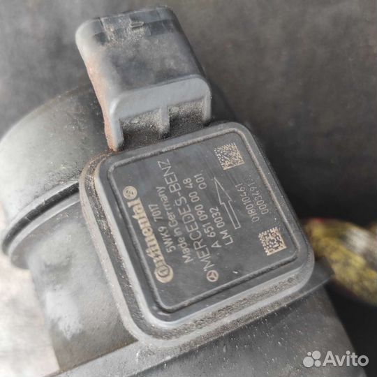 Расходомер воздуха Mercedes E-Class W212 OM651