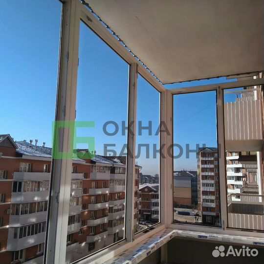 Остекление балконов и лоджий