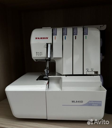 Оверлок family ml 645d