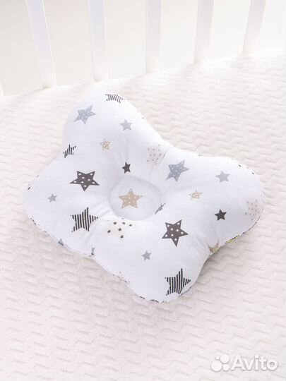 Подушка бабочка для новорожденных