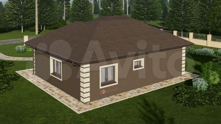 Дом 87 м² на участке 12 сот.