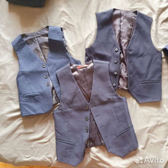 Школьная форма для мальчика 122 128 синяя