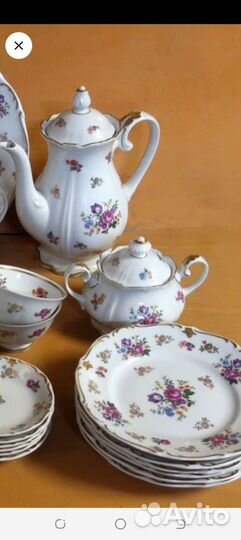 Сервиз чайный Reichenbach, ГДР