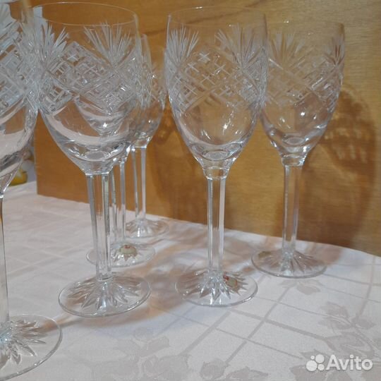 Хрустальные фужеры