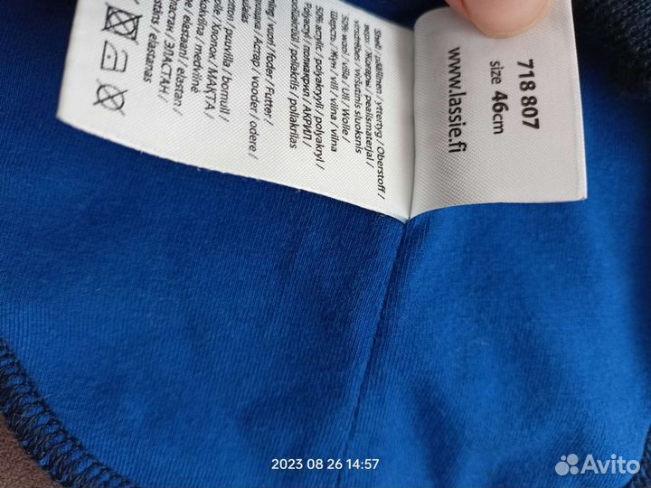 Шапка шлем lassie 46