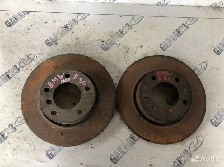 Тормозной передний диск BMW E36