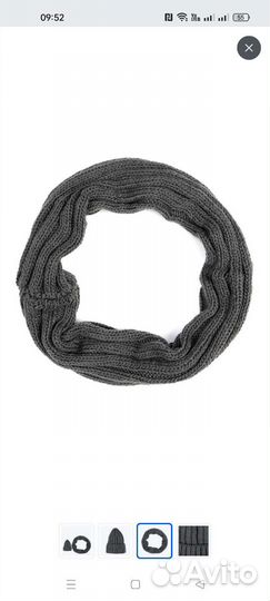 Комплект шапка и снуд tervolina