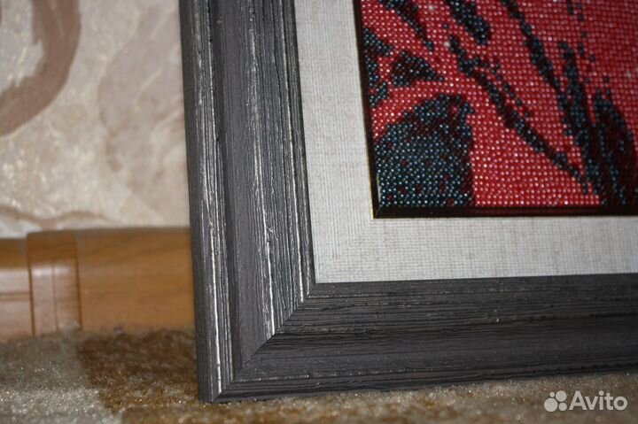 Картина вышитая бисером