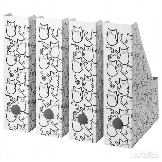 Икеа флюнс новые в упаковке 4штподставка для бумаг