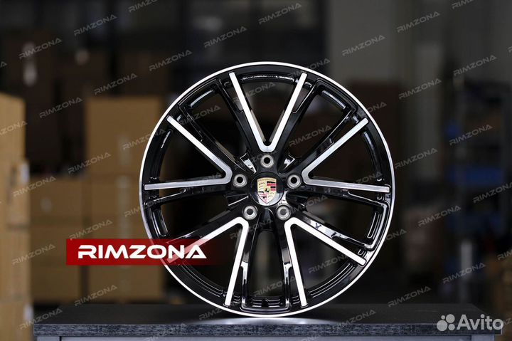 Кованые диски R21 на Porsche Taycan