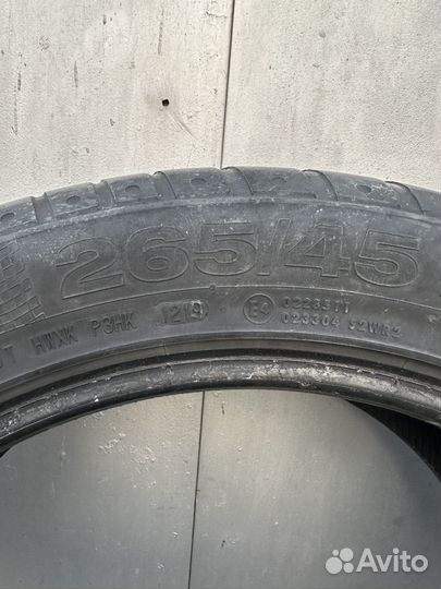 Continental ContiSportContact 2 265/45 R20