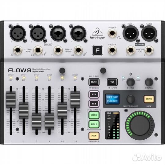 Цифровой микшерный пульт Behringer Flow 8
