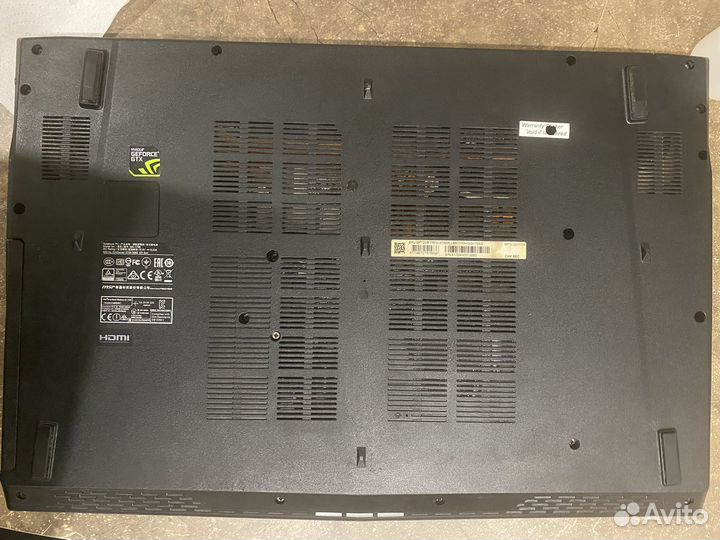 Ноутбук MSI GP72VR 7RFX