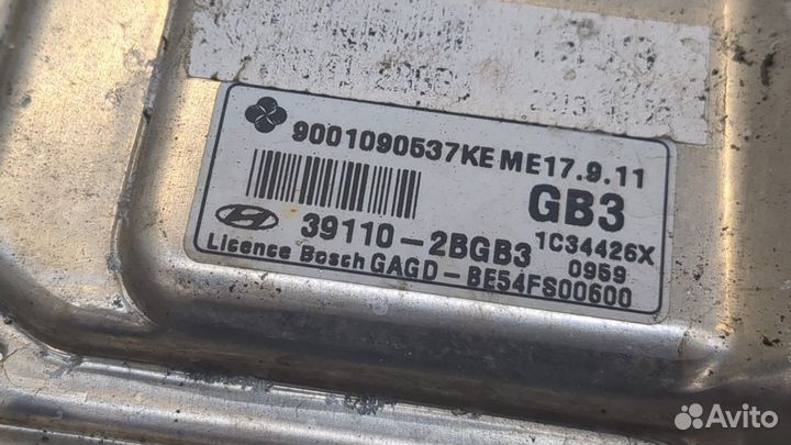 Блок управления двигателем Hyundai i30