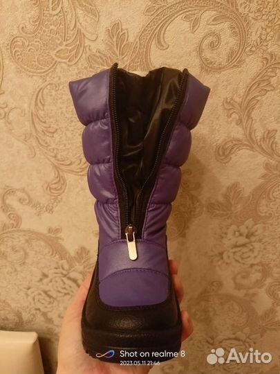 Сапоги утепленные