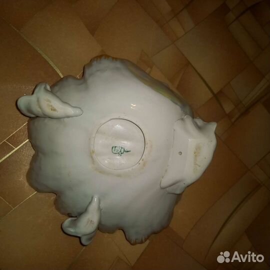 Ваза-конфетница ракушка СССР